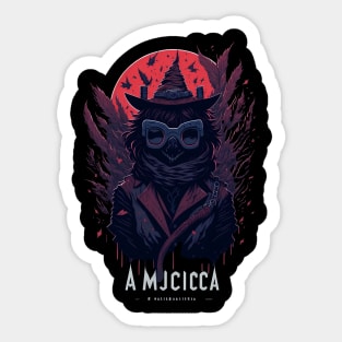 Merica Fantasy Art Sticker